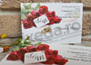 Imagine Invitatii nunta 2653 buchet de trandafiri rosii