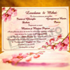 Imagine Invitatii nunta 4026 motiv floral orhidee