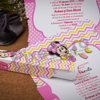 Imagine Invitatie de botez 139 Baby Minnie Mouse