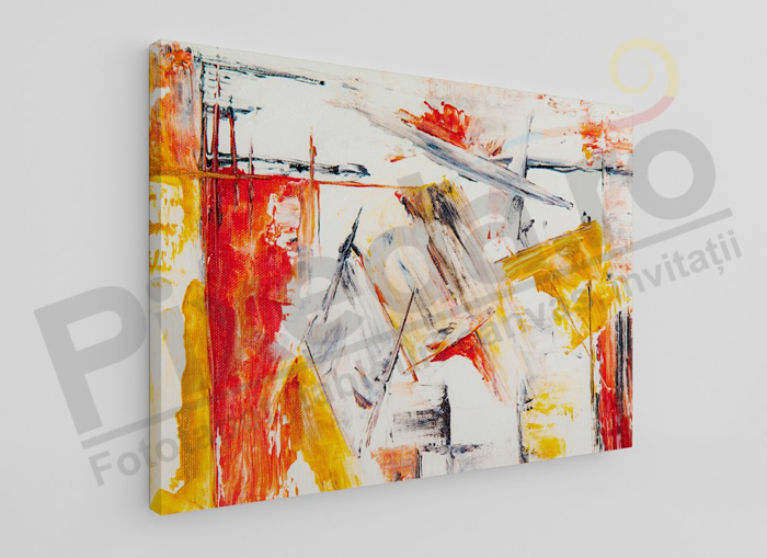 Imagine Tablou canvas abstract PX 20004 dungi in nuante calde