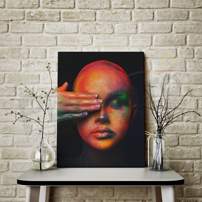 Imagine Tablou canvas abstract PX 21002 colorful face