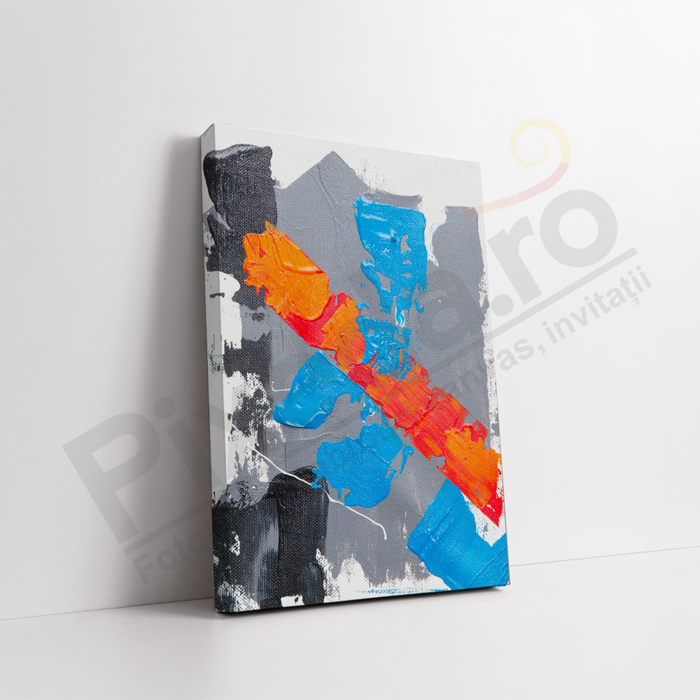 Imagine Tablou canvas abstractPX 21015 atingere colorata