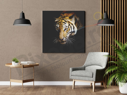 Imagine Tablou canvas animale PX 22004 tigru fioros