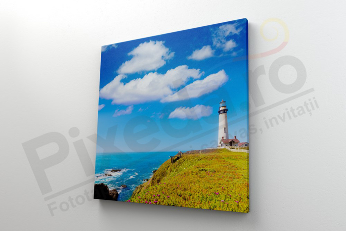 Imagine Tablou canvas peisaj PX 22032 felinar pe coasta
