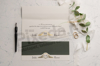 Imagine Invitatii nunta 9146  verde elegant