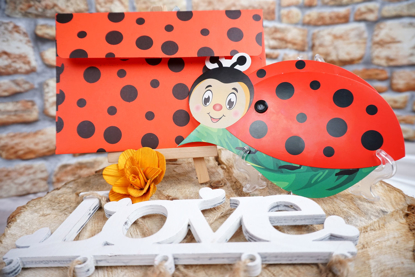 Imagine Invitatii de botez 3608B buburuză