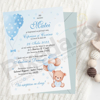 Imagine Invitatie de botez PXB 9014