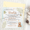 Imagine Invitatie de botez PXB 9032