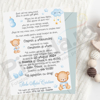 Imagine Invitatie de botez PXB 9045
