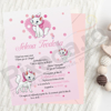 Imagine Invitatie de botez PXB 9047