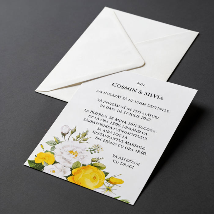 Imagine Invitatie de nunta PX 10010