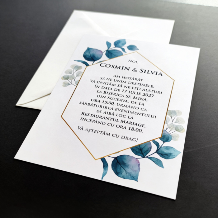 Imagine Invitatie de nunta PX 10014