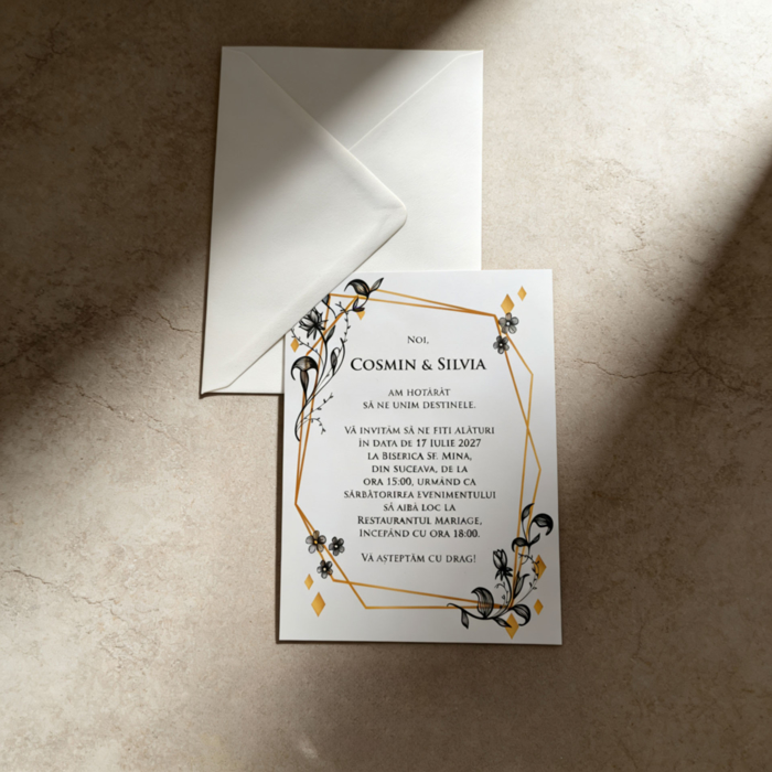 Imagine Invitatii nunta PX 10030