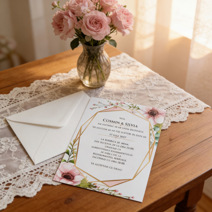 Imagine Invitatii de nunta PX 10034