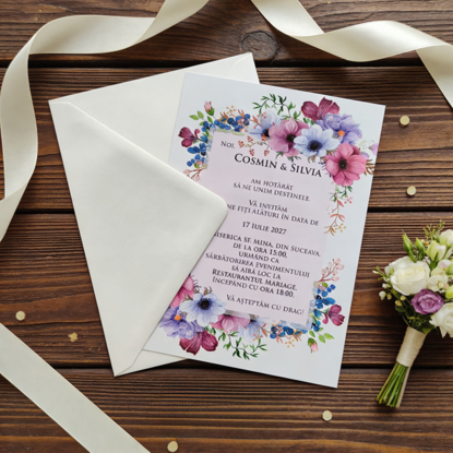 Imagine Invitatii de nunta PX 10041