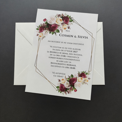 Imagine Invitatie de nunta PX 10080