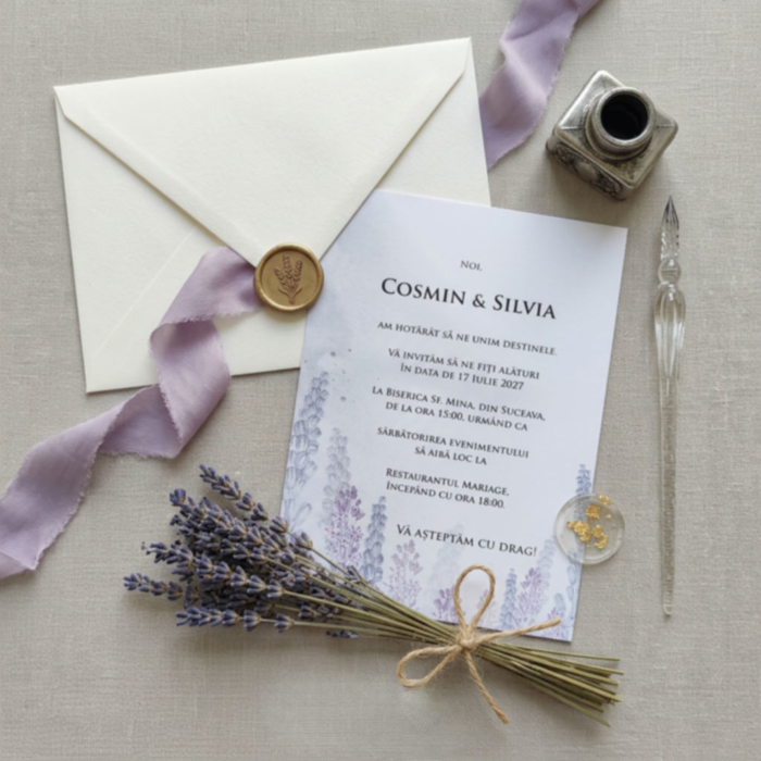 Imagine Invitatie de nunta PX 10083