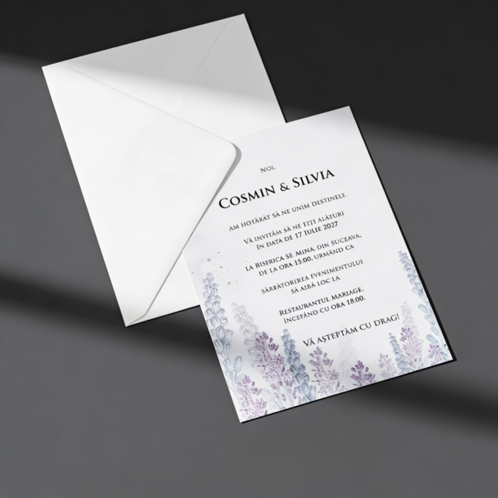 Imagine Invitatie de nunta PX 10083