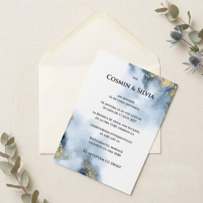 Imagine Invitatie de nunta PX 10086