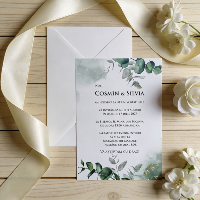 Imagine Invitatie de nunta PX 10088