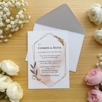 Imagine Invitatie de nunta PX 10089