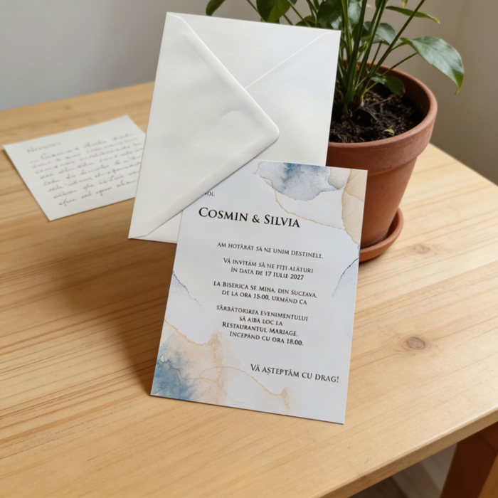 Imagine Invitatie de nunta PX 10090