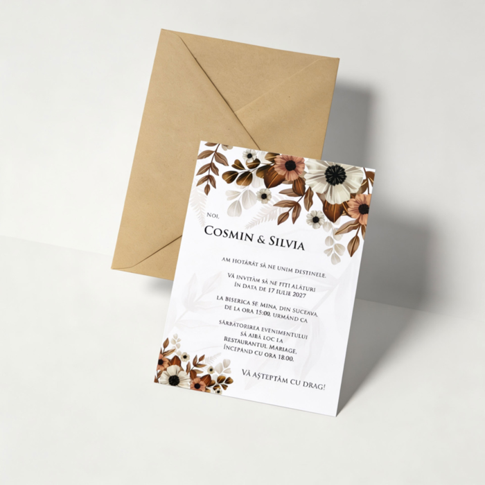 Imagine Invitatie de nunta PX 10093