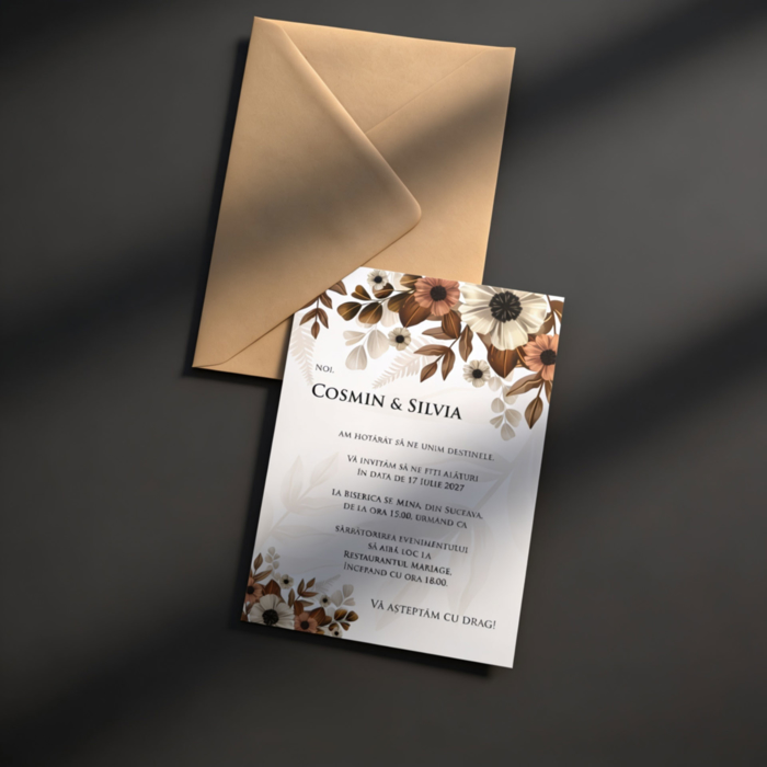Imagine Invitatie de nunta PX 10093