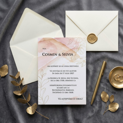 Imagine Invitatie de nunta PX 10099