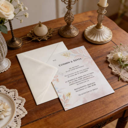Imagine Invitatie de nunta PX 10111