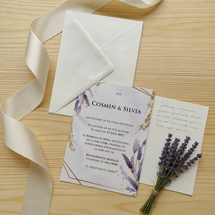 Imagine Invitatie de nunta PX 10115
