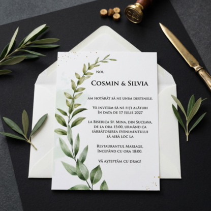 Imagine Invitatie de nunta PX 10116