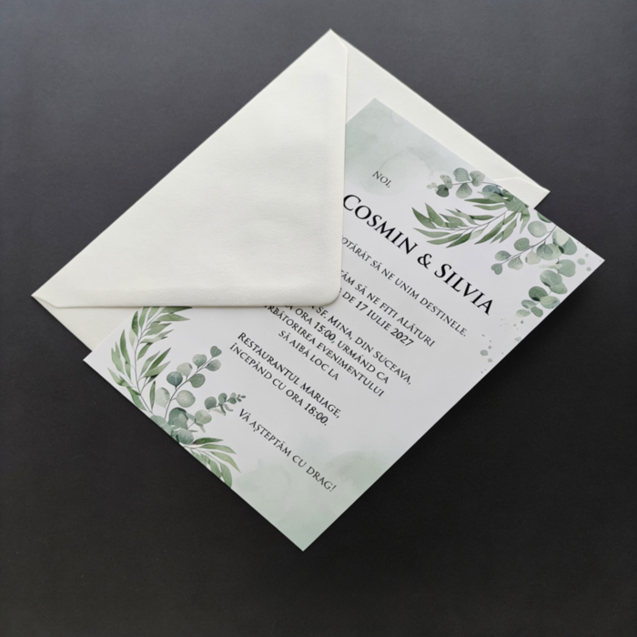 Imagine Invitatie de nunta PX 10125