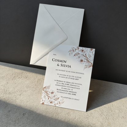 Imagine Invitatie de nunta PX 10134