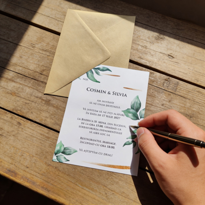 Imagine Invitatie de nunta PX 10137