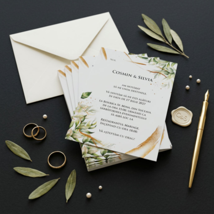 Imagine Invitatie de nunta PX 10138