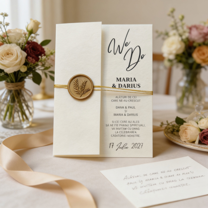 Imagine Invitatie de nunta PX 15004
