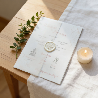 Imagine Invitatie de nunta PX 15006