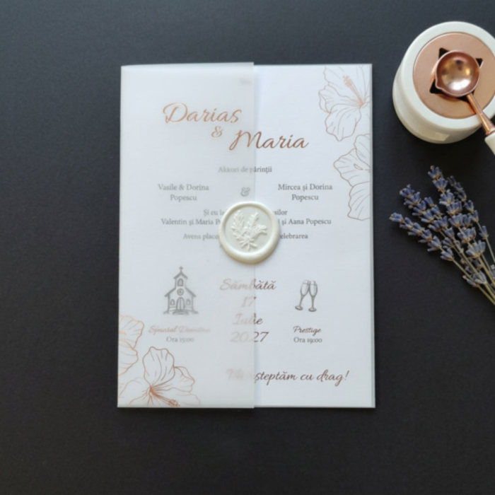 Imagine Invitatie de nunta PX 15006