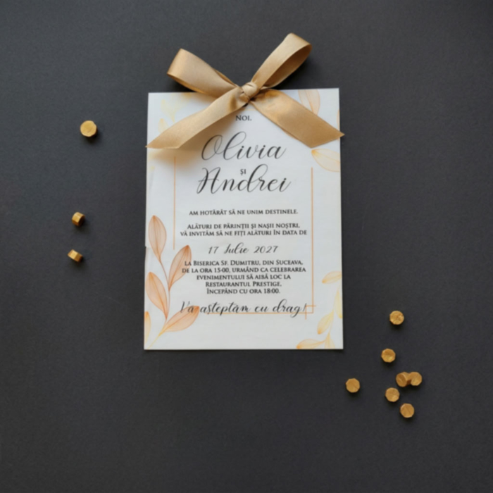 Imagine Invitatie de nunta PX 15008