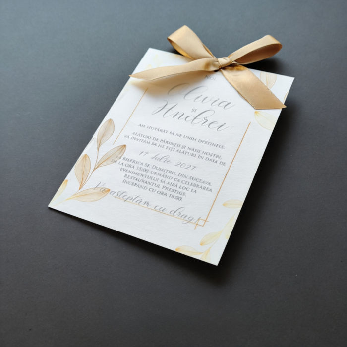 Imagine Invitatie de nunta PX 15008