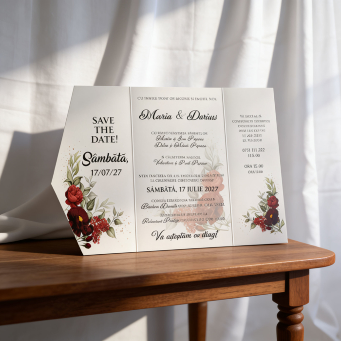 Imagine Invitatie de nunta PX 15010