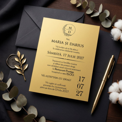 Imagine Invitatie de nunta PX 15011