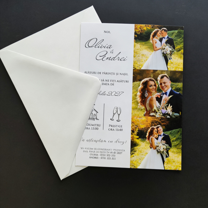 Imagine Invitatie de nunta PX 15015