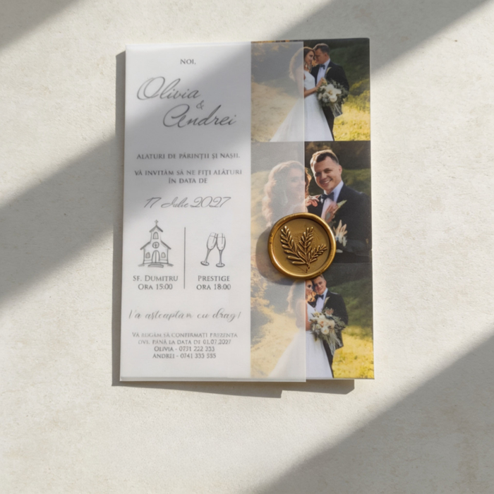 Imagine Invitatie de nunta PX 15016