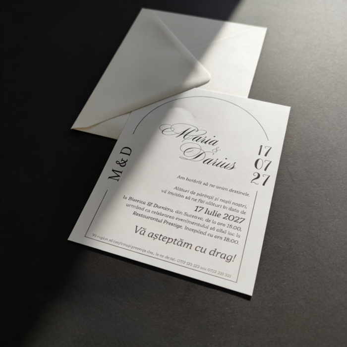 Imagine Invitatie de nunta PX 15017