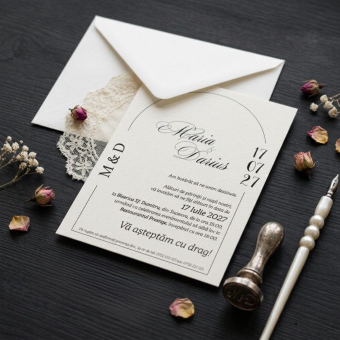 Imagine Invitatie de nunta PX 15017