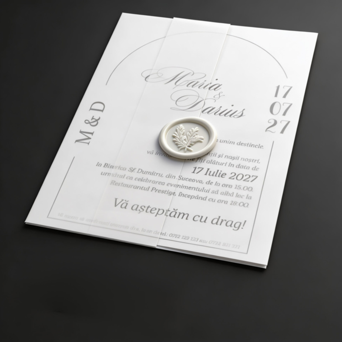 Imagine Invitatie de nunta PX 15018