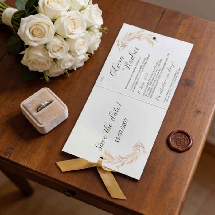 Imagine Invitatie de nunta PX 15027