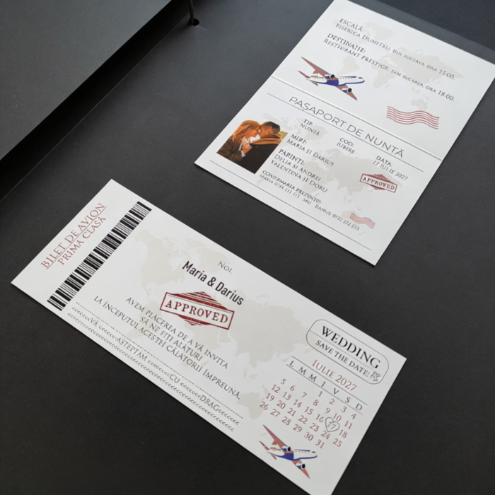 Imagine Invitatie de nunta PX 15028